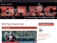 Tablet Screenshot of bayarearugby.com